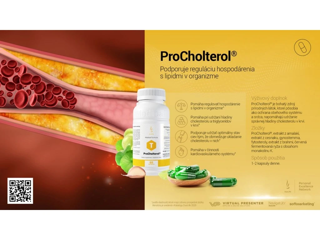 DuoLife ProCholterol 60cps – Obrázok 2