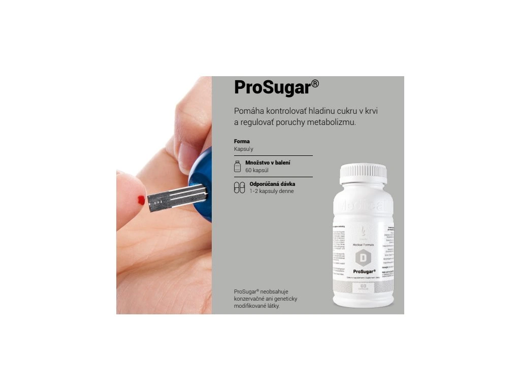 DuoLife ProSugar 60cps – Obrázok 2