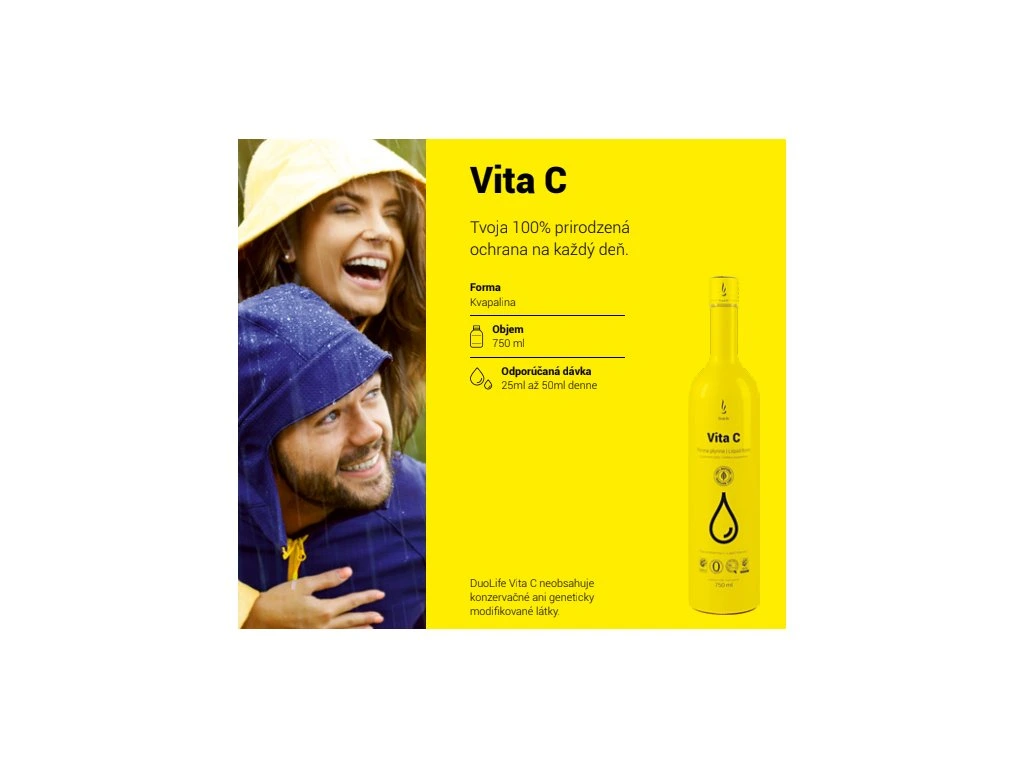 DuoLife VitaC 750ml – Obrázok 2